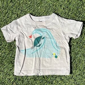 Tea collection baby tee with sea turtle size 6-9 months